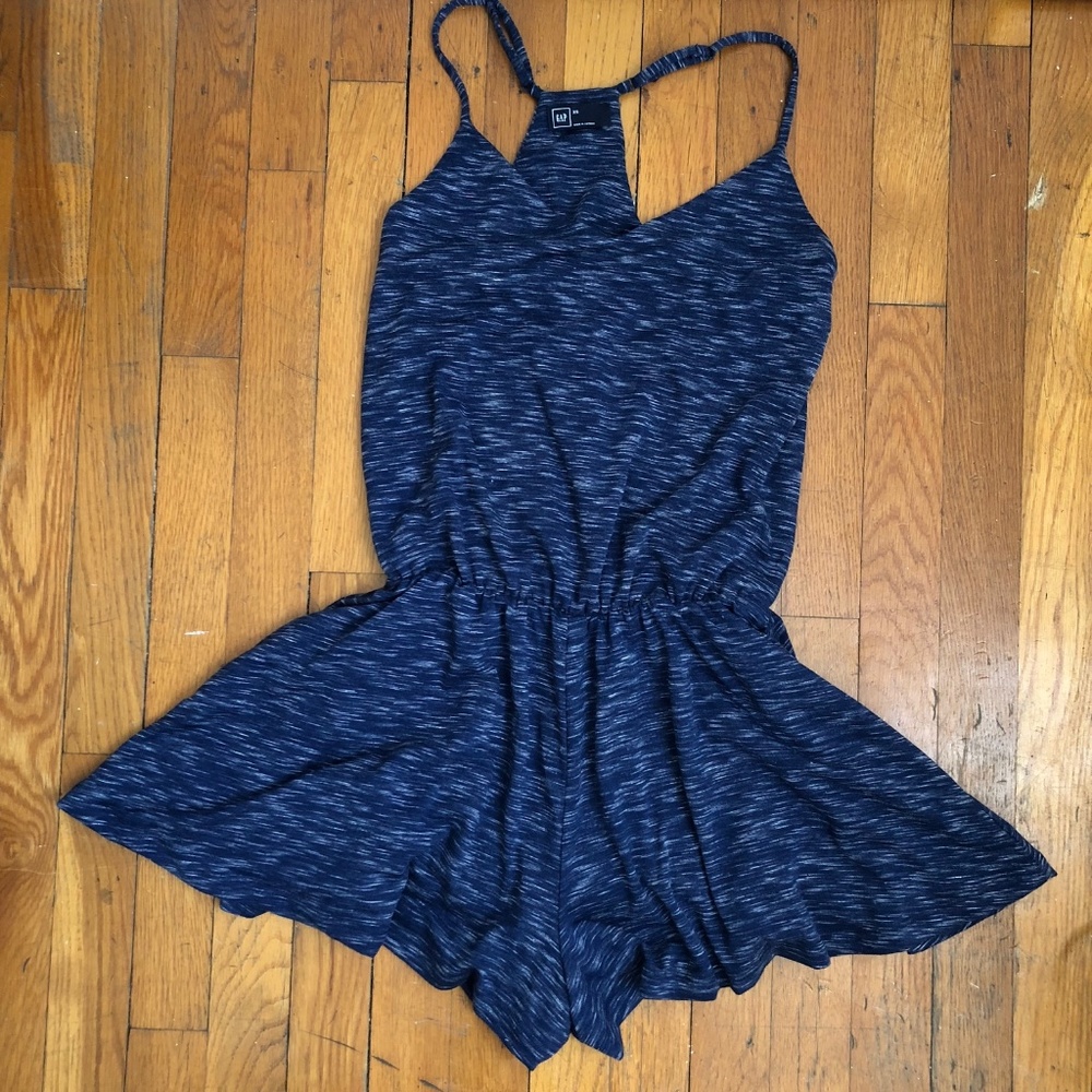 Gap Softspun Spacedye Knit Romper Size XS